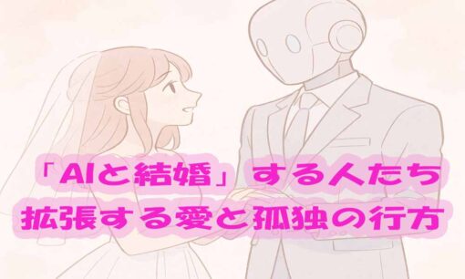 「AIと結婚」する人たち  拡張する愛と孤独の行方