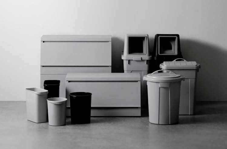 【新発売】リス株式会社「サスティメイド」シリーズ登場　リサイクル35％超ゴミ箱で業務用プラスチック削減はどこまで進む？