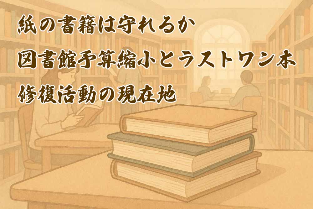紙の書籍は守れるか
