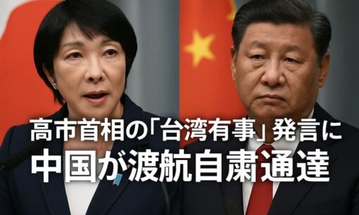 高市首相の「台湾有事」発言に中国が激しく反発　渡航自粛の余波は日本の観光地に“静かな追い風”