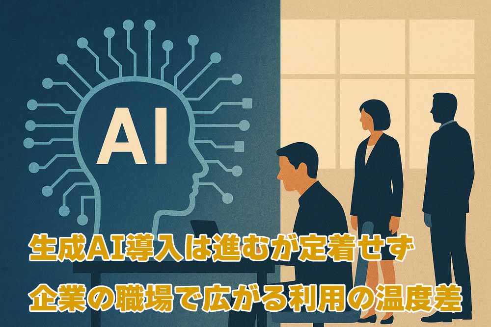 AI導入と実利用のギャップ