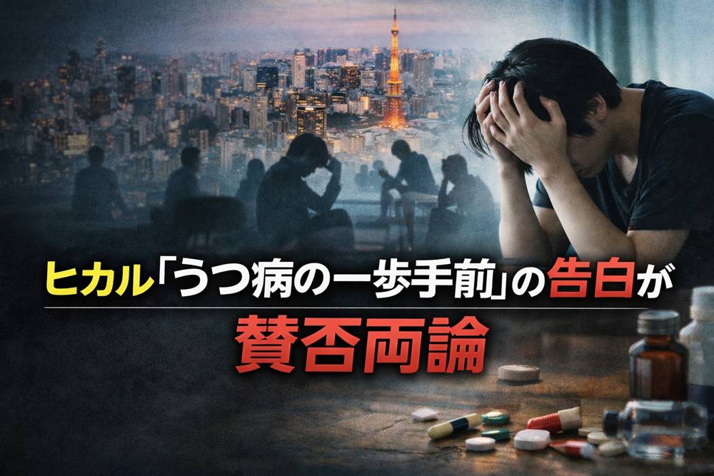 ヒカル うつ一歩手前