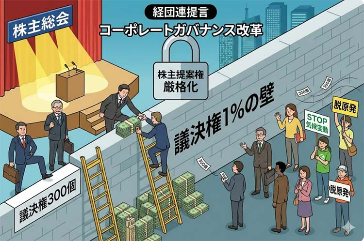 経団連がコーポレートガバナンス提案