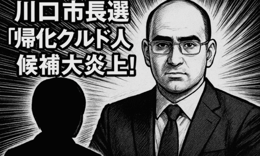 川口市長選にクルド人帰化候補が名乗りで大炎上！「外国人に政治は任せられない」街が震えた衝撃の分断