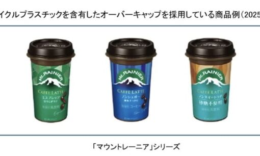 【ESG経営】マウントレーニアの「リサイクルキャップ」が実現するCO2・プラ削減効果　森永乳業のサステナブル戦略