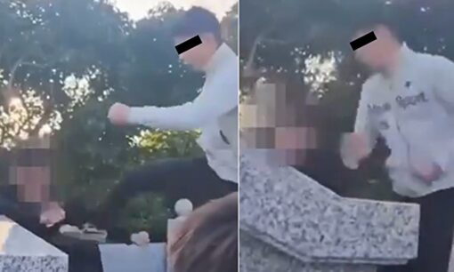沖縄で未成年とみられる暴行動画が拡散　墓地で無抵抗の被害者を暴行、DEATHDOL NOTEが拡散