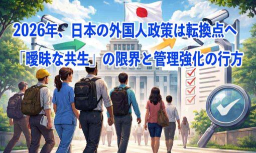 2026年、日本の外国人政策は転換点へ　「曖昧な共生」の限界と管理強化の行方