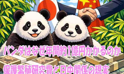 パンダはなぜ年間約1億円かかるのか　保護繁殖研究費と日中関係の現実
