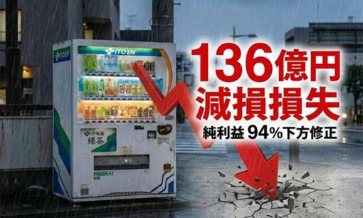 伊藤園、純利益94％減の衝撃　自販機事業「136億円減損」で挑む構造改革