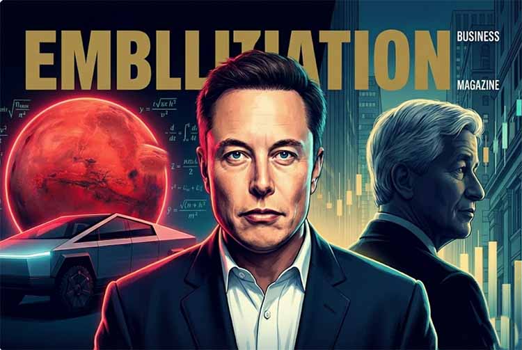 イーロン・マスクとダイモンCEO