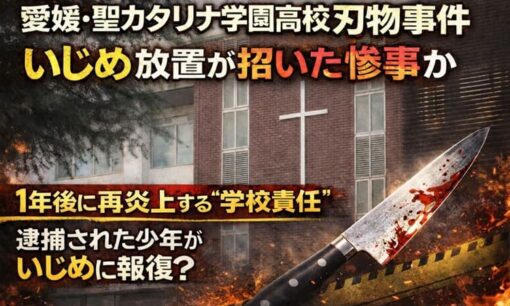 【愛媛・聖カタリナ学園高校刃物事件】いじめ放置が招いた惨事か　1年後に再炎上する“学校責任”の核心