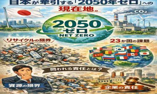 日本が牽引する「2050年ゼロ」への現在地　世界23か国が直面するリサイクルの限界