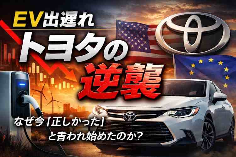 トヨタの逆襲　EV出遅れ