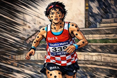 【大阪マラソン】吉田響が脱水症状で救護室へ　独走から37キロ失速、100枚テープの衝撃